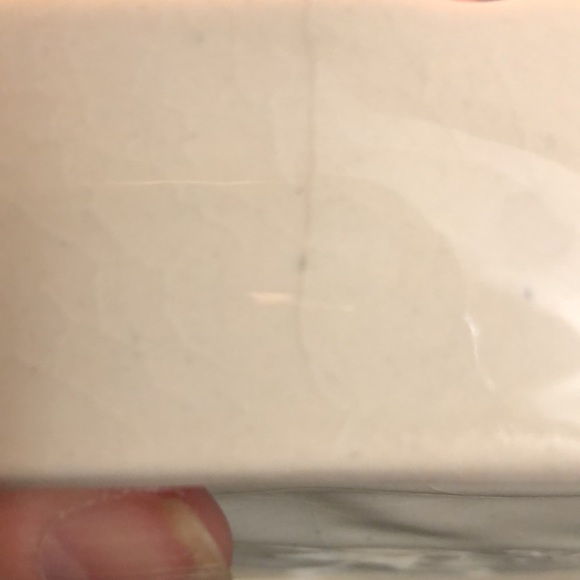 Vintage Dual Horse Head White Stallion Glazed Ceramic Ashtray - Picture 7 of 7